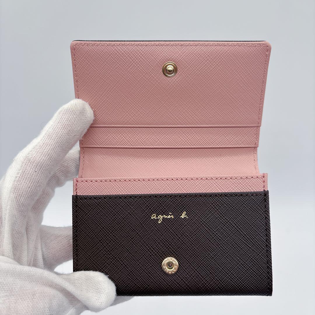 未使用品✴︎agnes b. アニエスベー 名刺入れ カードケース　レザー