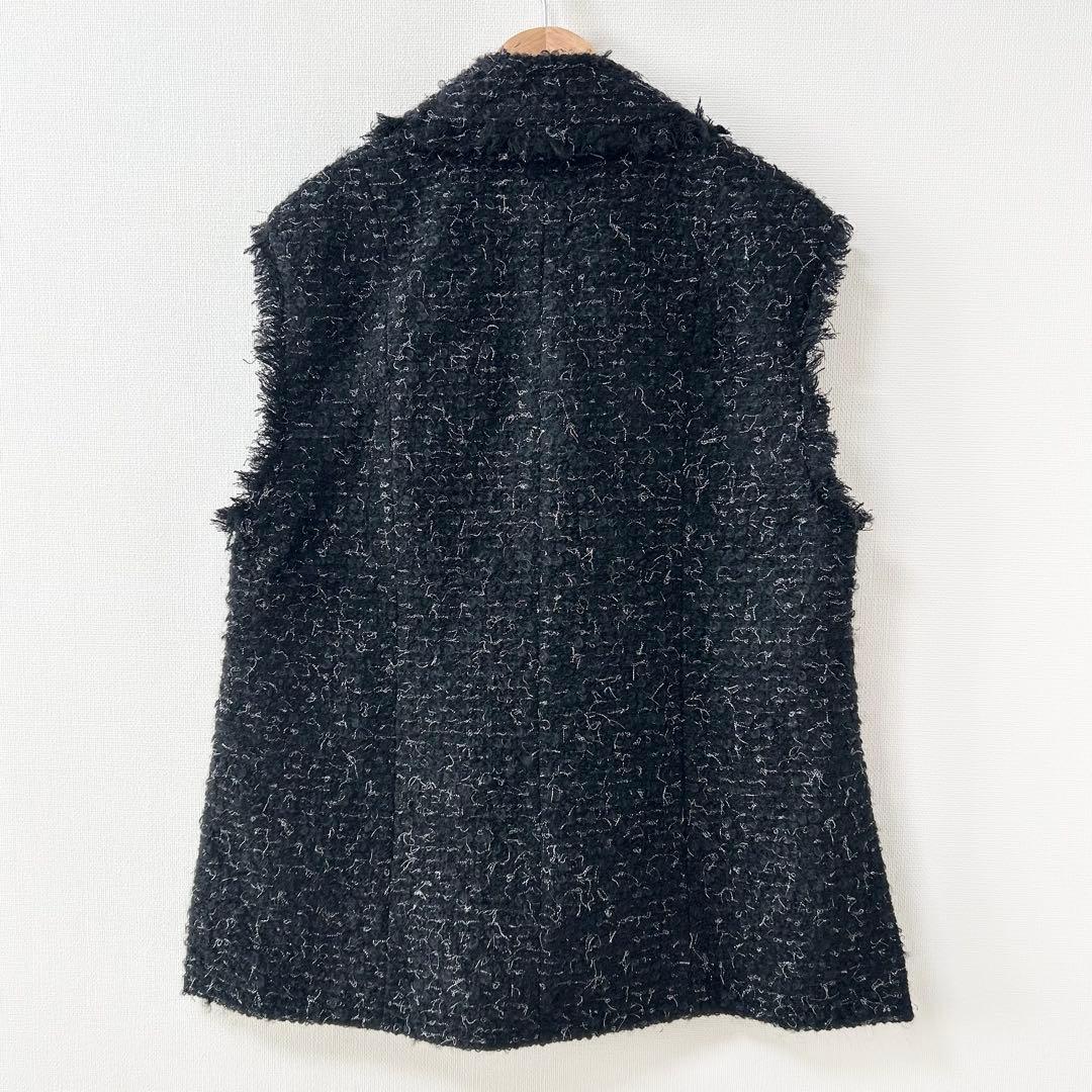 2025年モデル✨ADORE ファンシーツィードジレジャケット　ブラック
