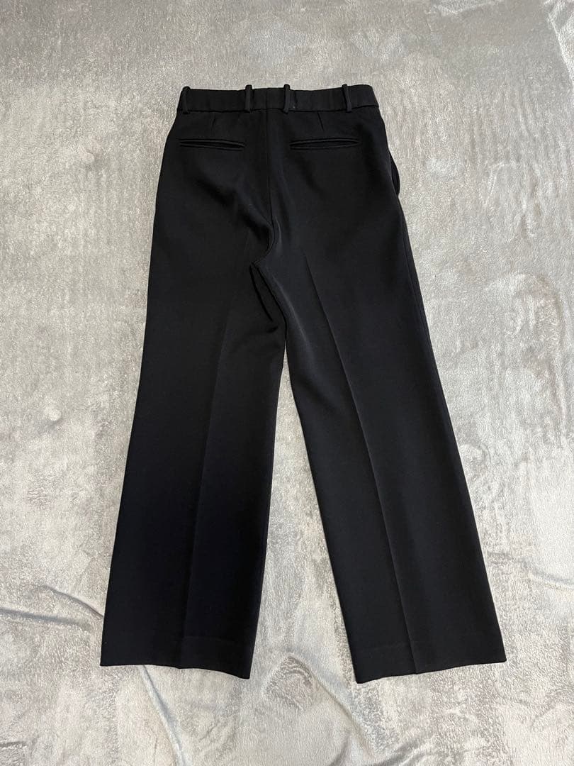 SAINT LAURENT PARIS 1タックウールスラックス