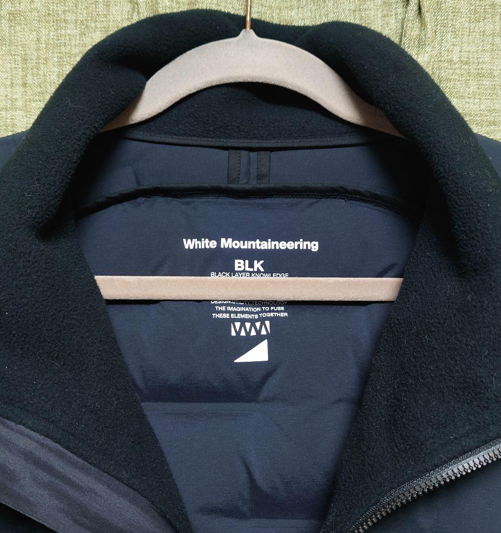 white mountaineering キルティングダウンジャケット