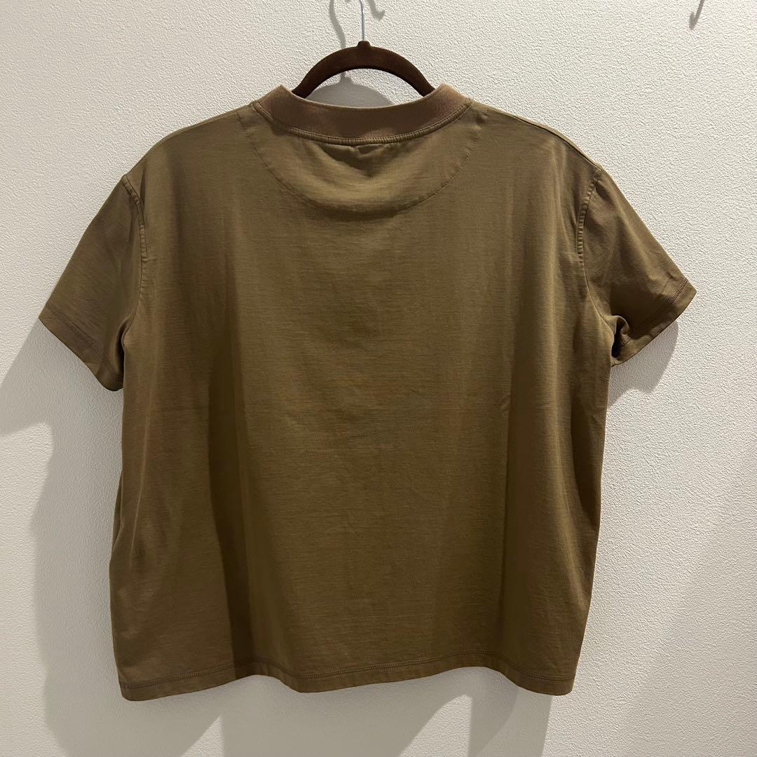 HERMES エルメス 2022AW 朝の散歩 Tシャツ コットン ブラウン
