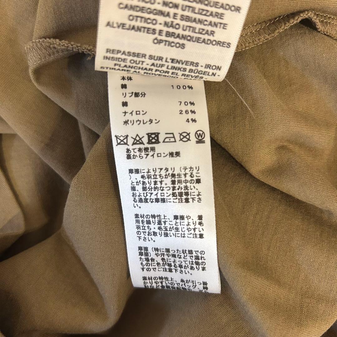 HERMES エルメス 2022AW 朝の散歩 Tシャツ コットン ブラウン