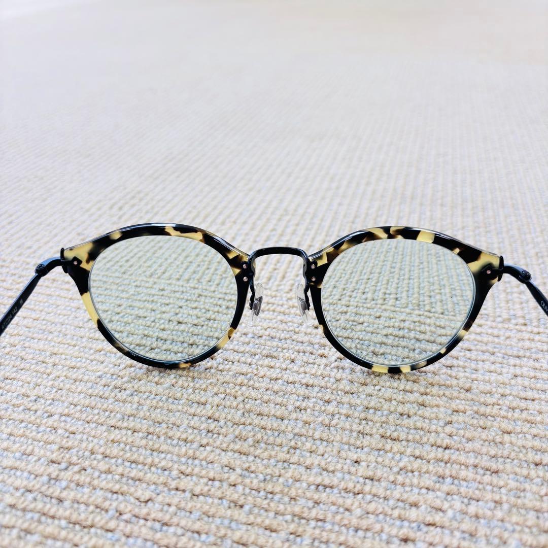 【極美品】OLIVER PEOPLES 505 雅 DTBK クリップオン付き