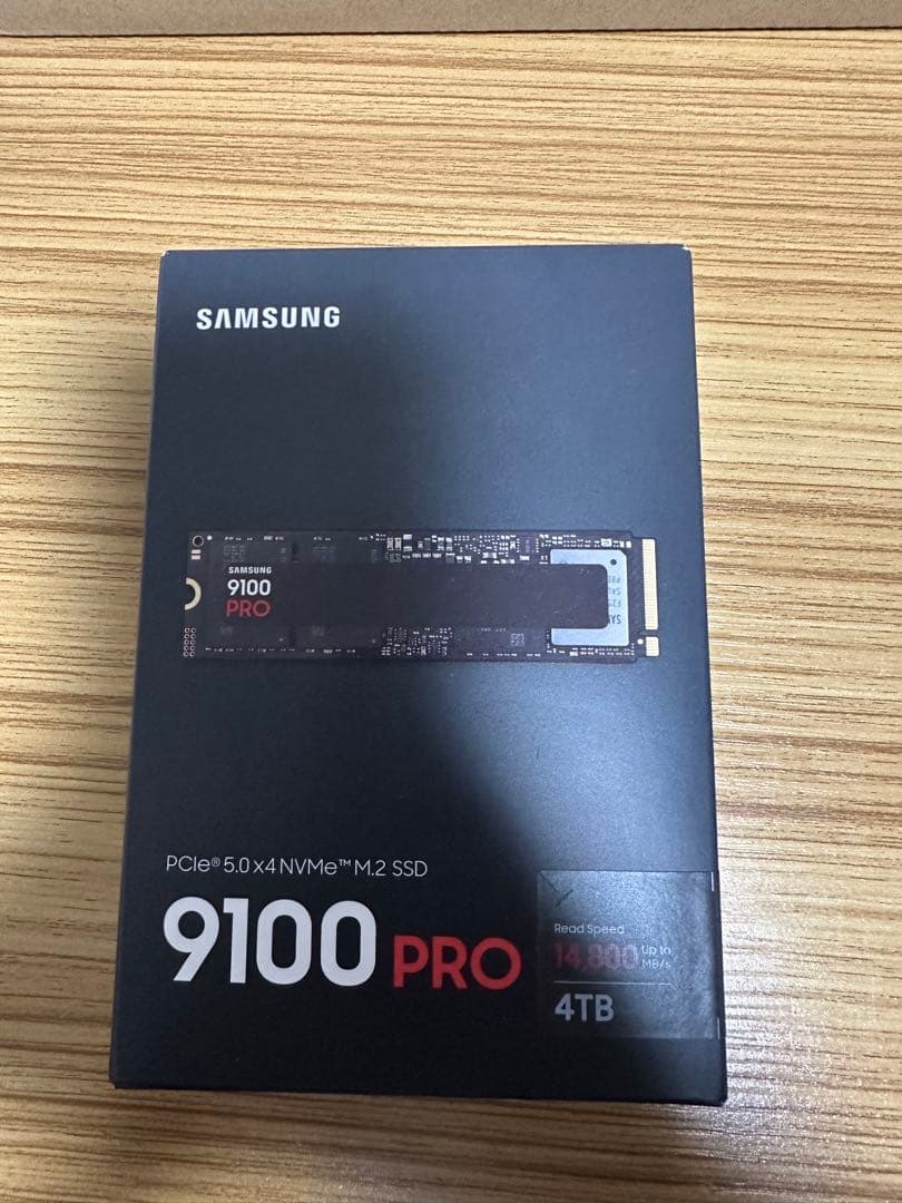 内蔵型SSD Samsung 9100 PRO 4TB SSD