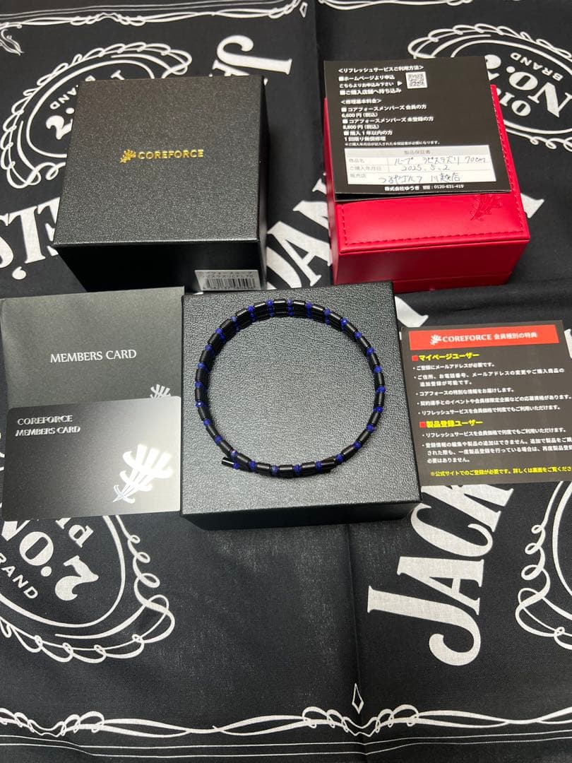 COREFORCE マットブラック×ブルー
