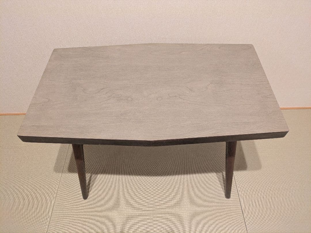 【北欧ミッドセンチュリー風】サイドテーブル マガジンラック付き コーヒーテーブル