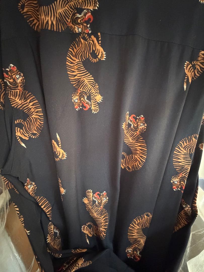 ワコマリア　ハワイアン虎柄 長袖 シャツ