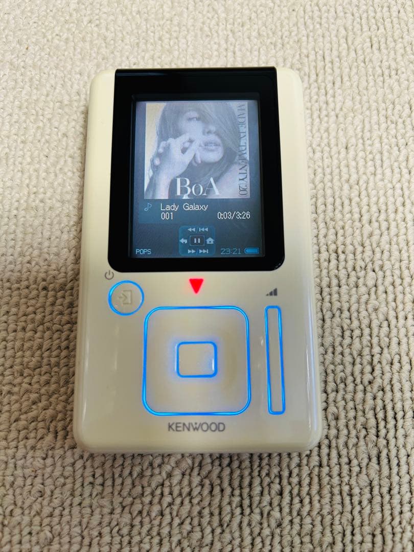 ケンウッド デジタルオーディオプレイヤー HD20GA7 充電ケーブル付き