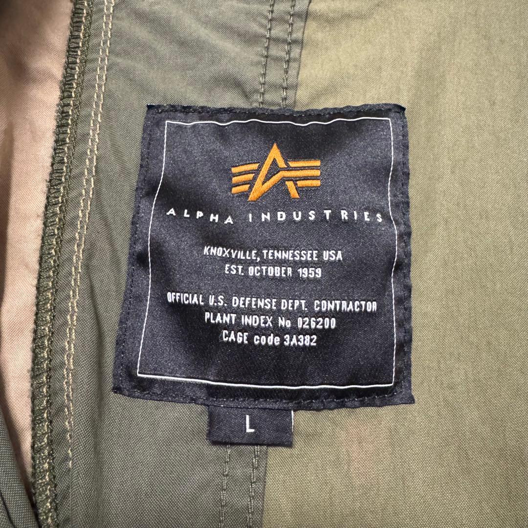 mastermind × ALPHA m65 モッズコート L フィッシュテール