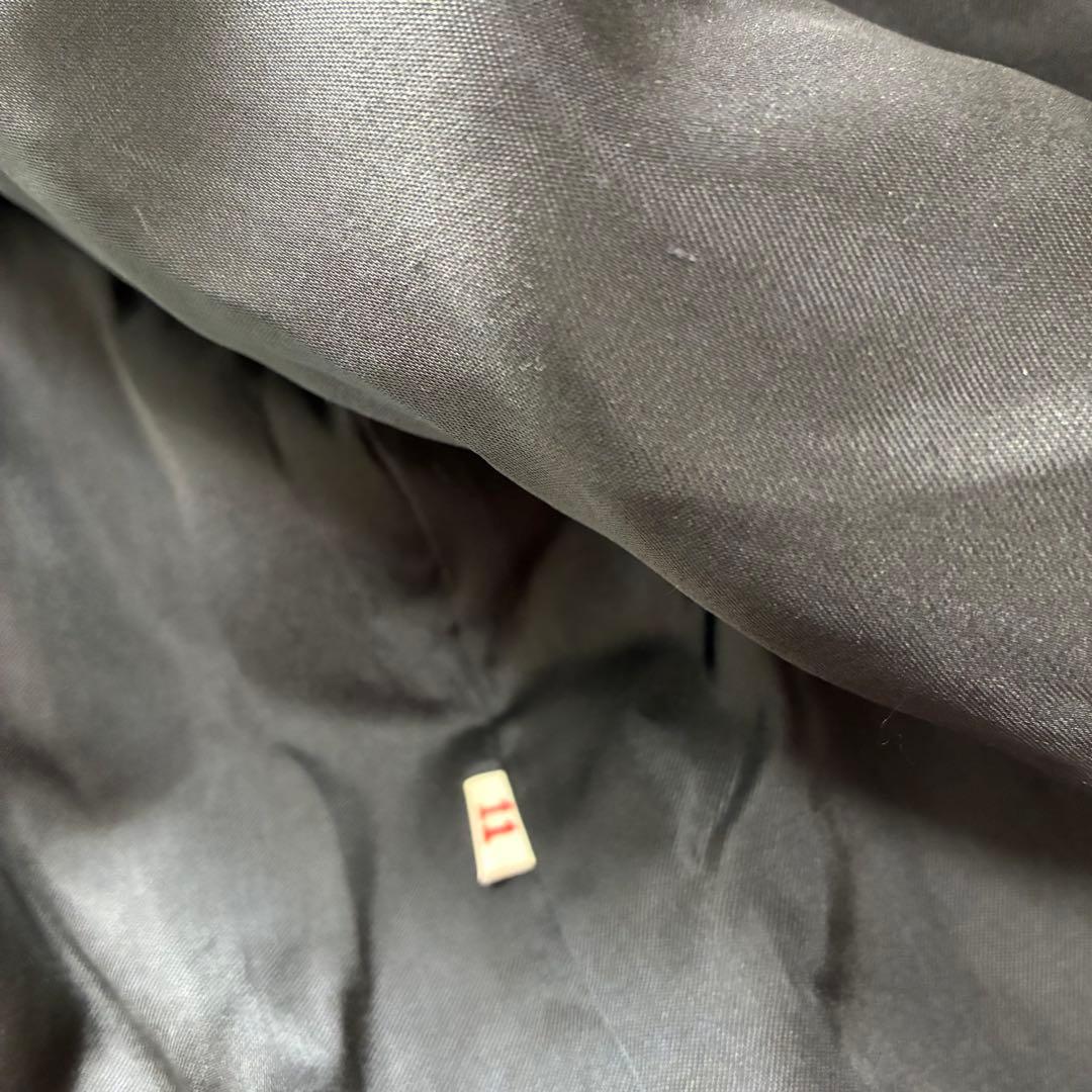 毛並◎ 総丈80 毛皮　コート　ミンク　黒　Lサイズ　ツヤ感あり　ゆったり