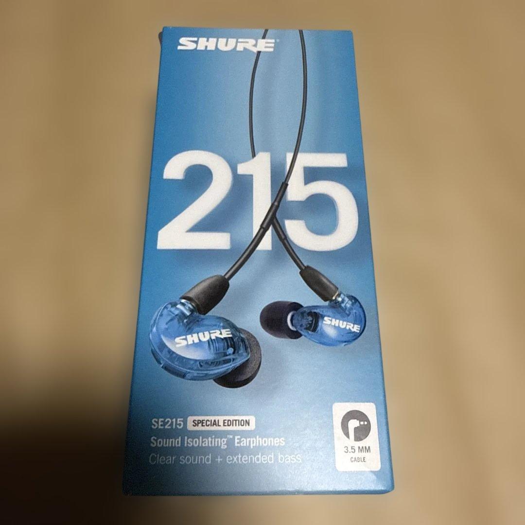 【美品】SHURE SE215