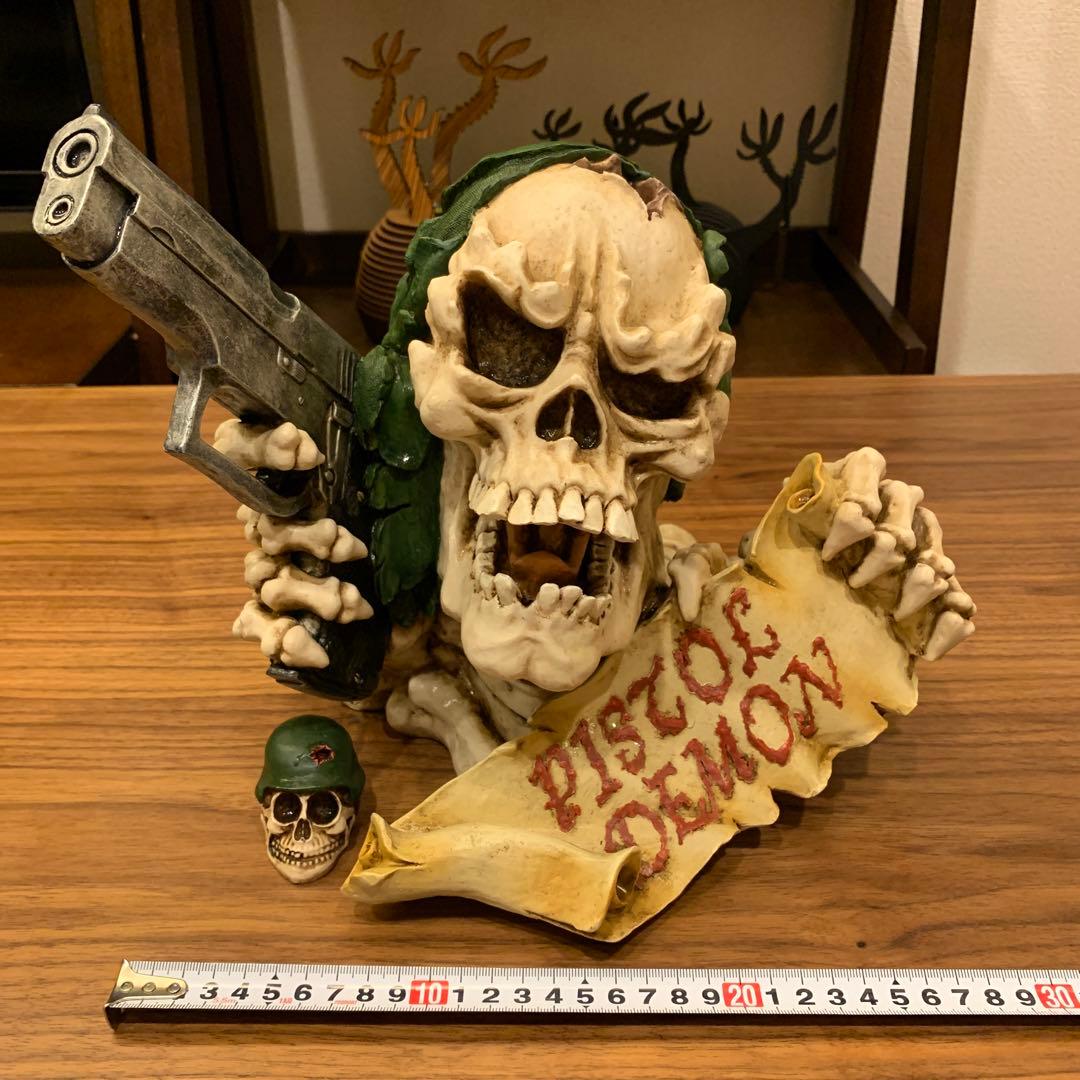 ドクロ　ピストルデーモン　2個セット（ど迫力です！！！）