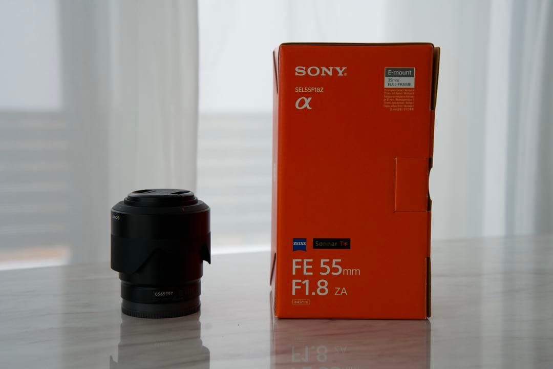 【美品】SEL55F18Z Sonnar T* FE 55mm F1.8 ZA
