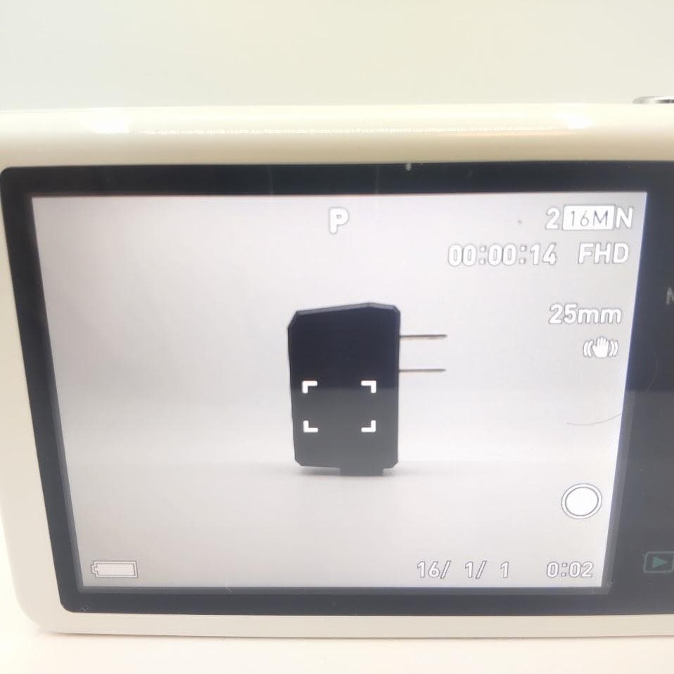 ★箱付★ CASIO カシオ デジカメEXILIM EX-ZR70WE ホワイト