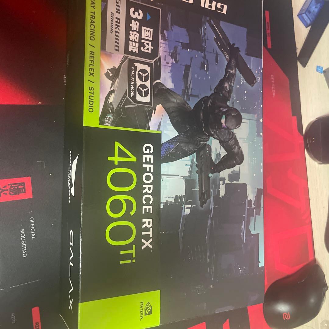 グラフィックボード・グラボ・ビデオカード GALAKURO RTX4060ti 8GB