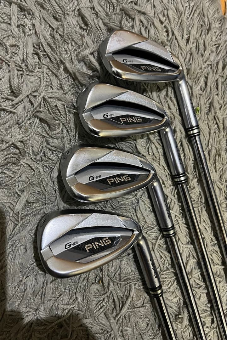 PING ピンG425 アイアン4本セット 7-W