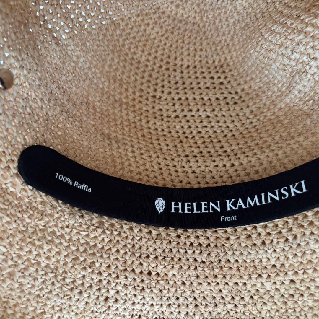 #新品ヘレンカミンスキー Provence8ラフィアハット#定価38500円