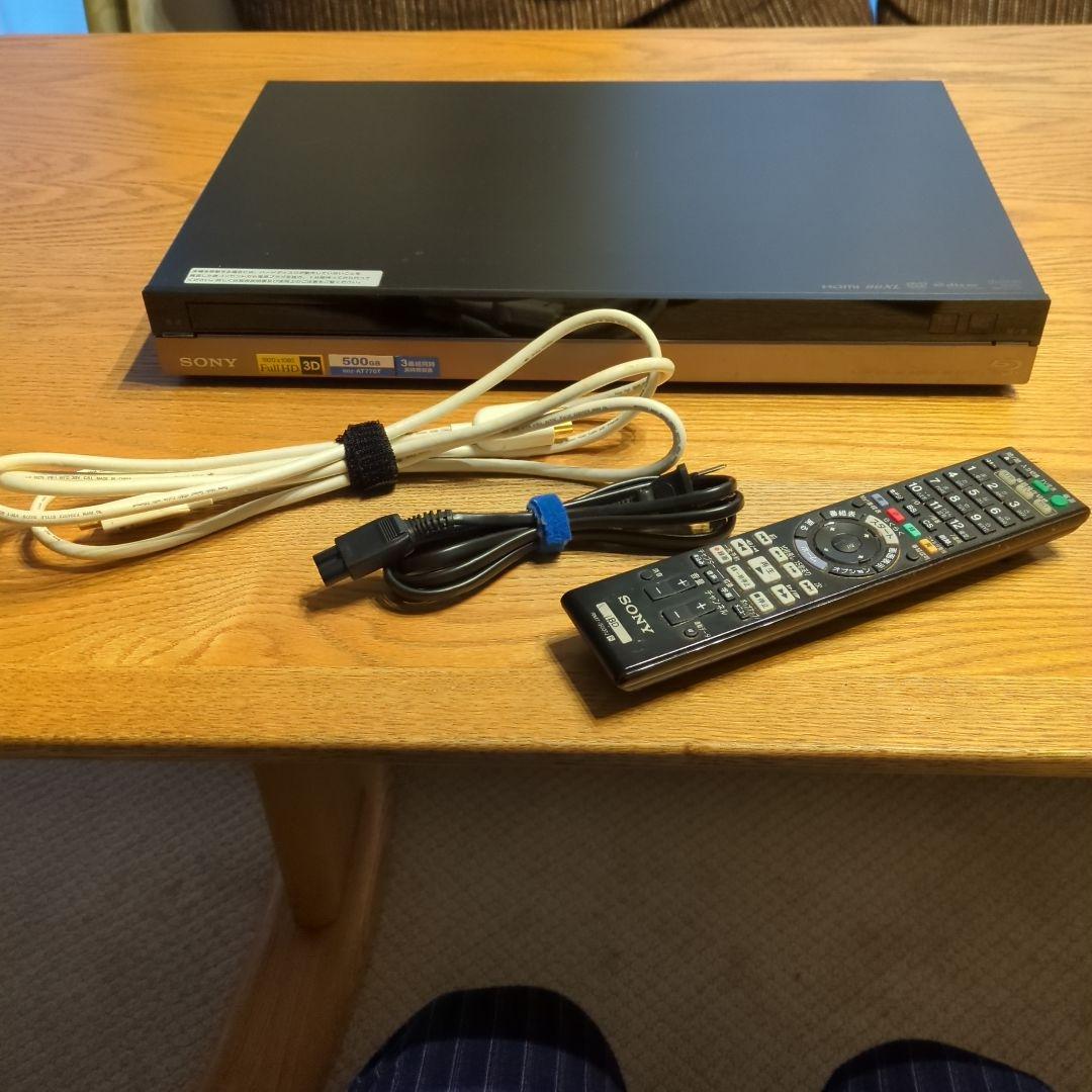 SONY BDZ-AT770T 500GB Blu-rayレコーダー