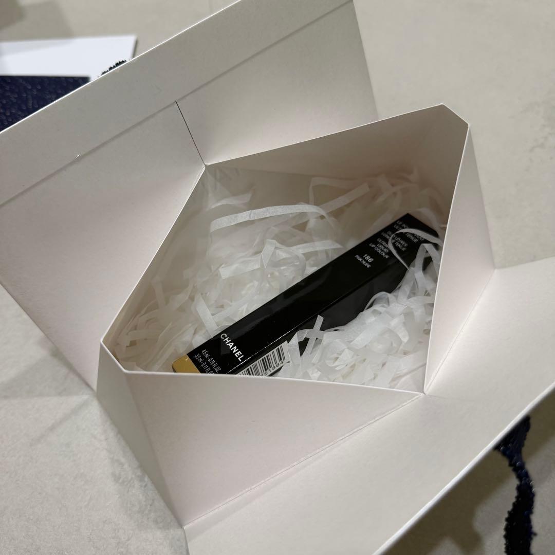 【ギフト】 CHANEL ル ルージュ デュオ ウルトラ トゥニュ186 新品