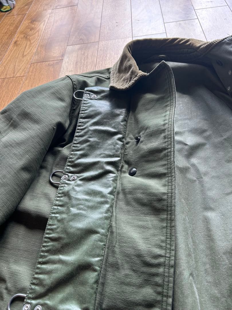 アメリカ軍　ファイヤーマンコート　ヴィンテージ