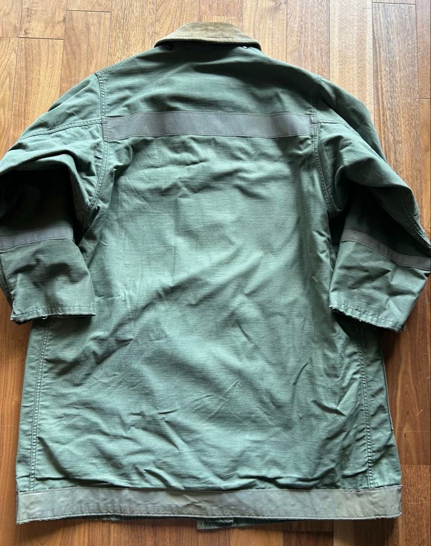 アメリカ軍　ファイヤーマンコート　ヴィンテージ