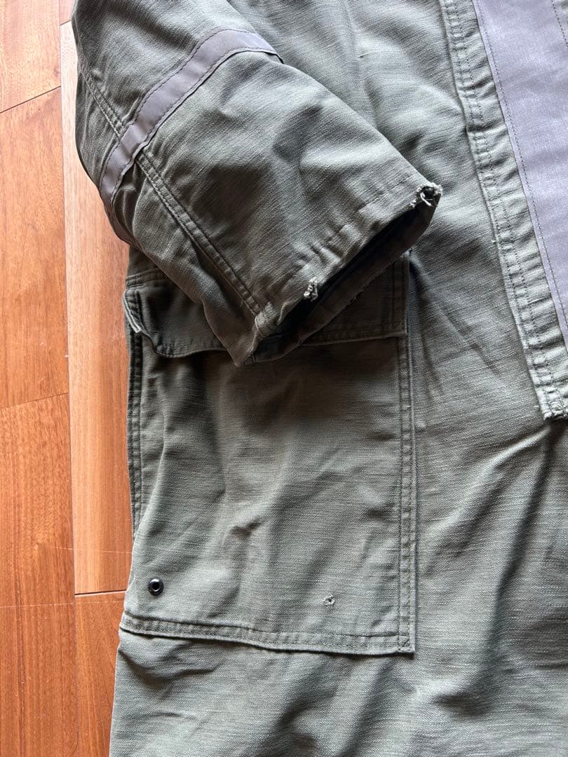 アメリカ軍　ファイヤーマンコート　ヴィンテージ