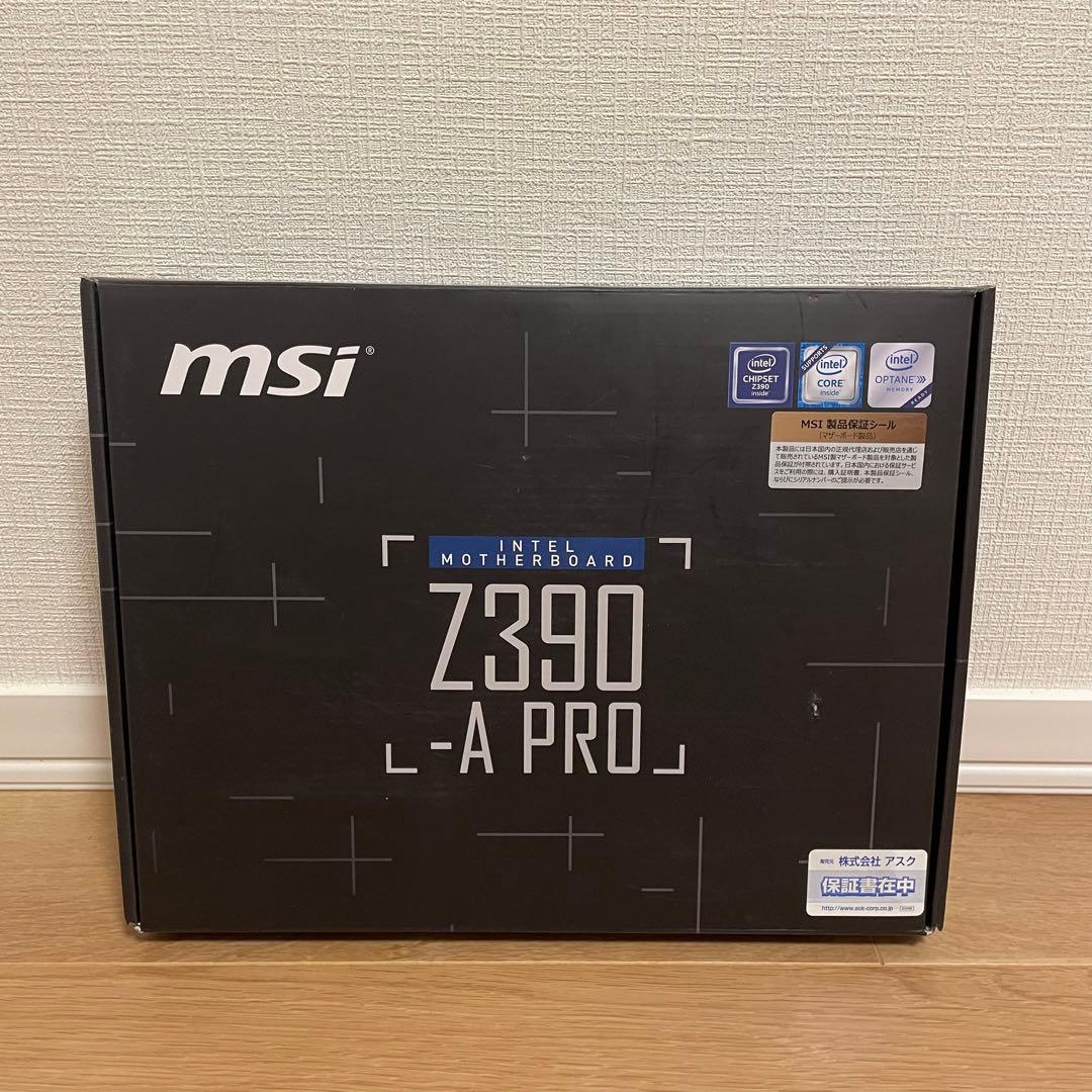msi Z390-A PRO マザーボード