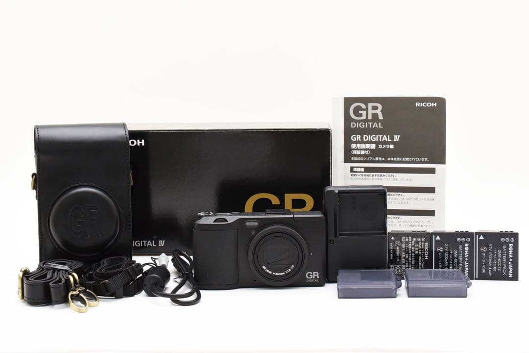 【美品】 Ricoh リコー GR Digital IV 4 デジタルカメラ