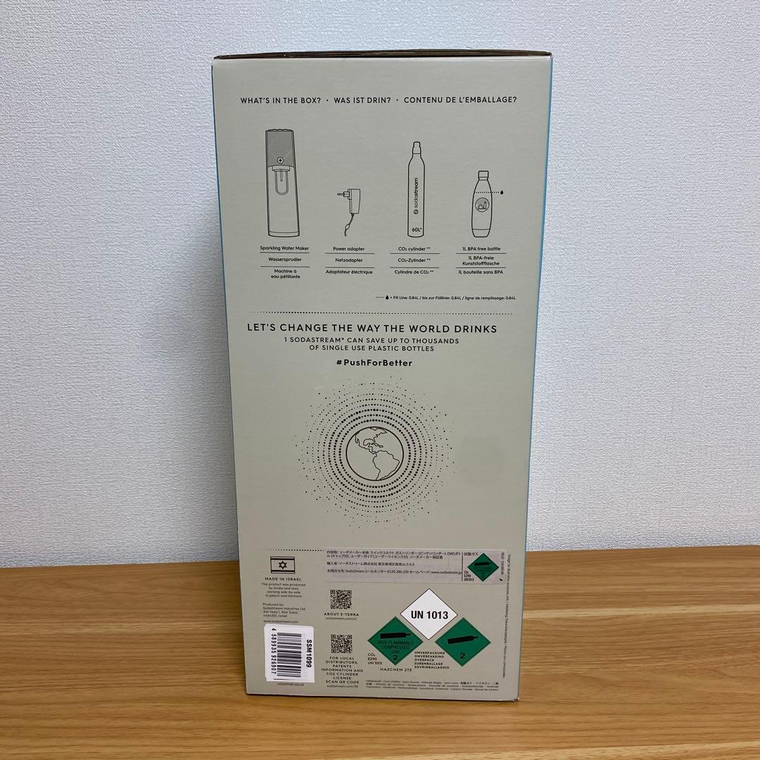 【未使用】sodastream E-TERRA 自動炭酸水メーカー