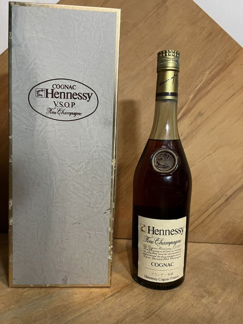 ヘネシー VSOP コニャック グリーンボトル 特級表記