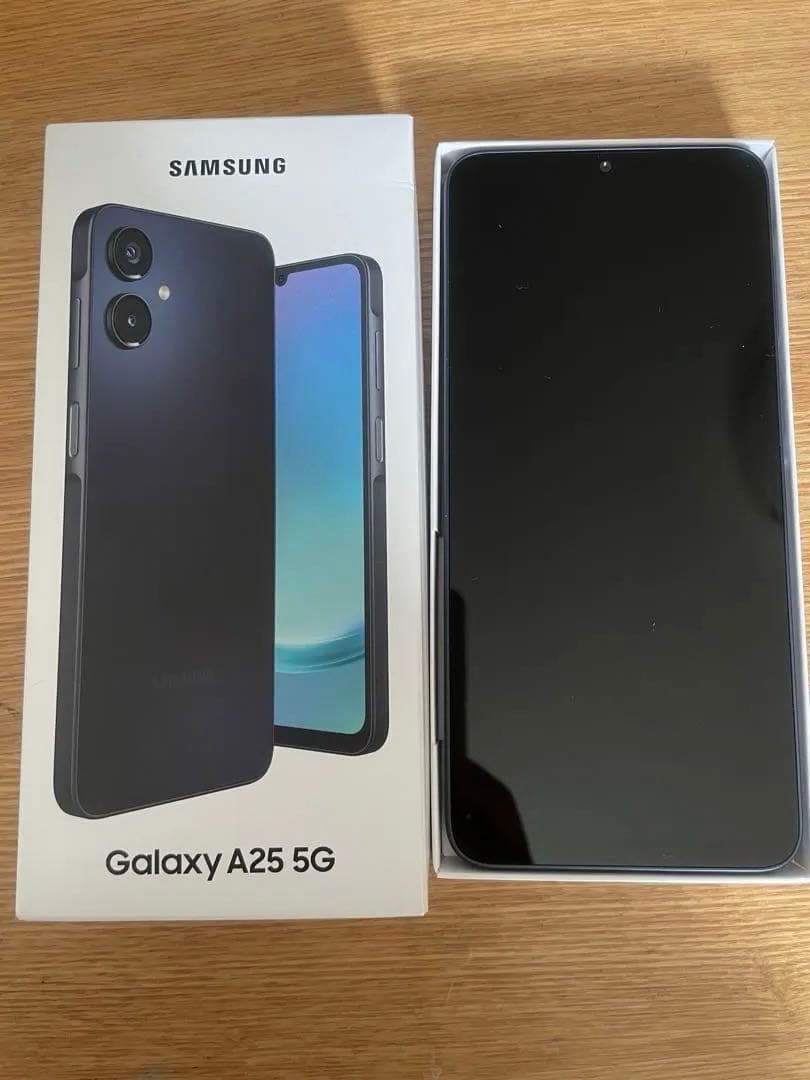 Samsung Galaxy A25 5G ブルーブラック 箱付き