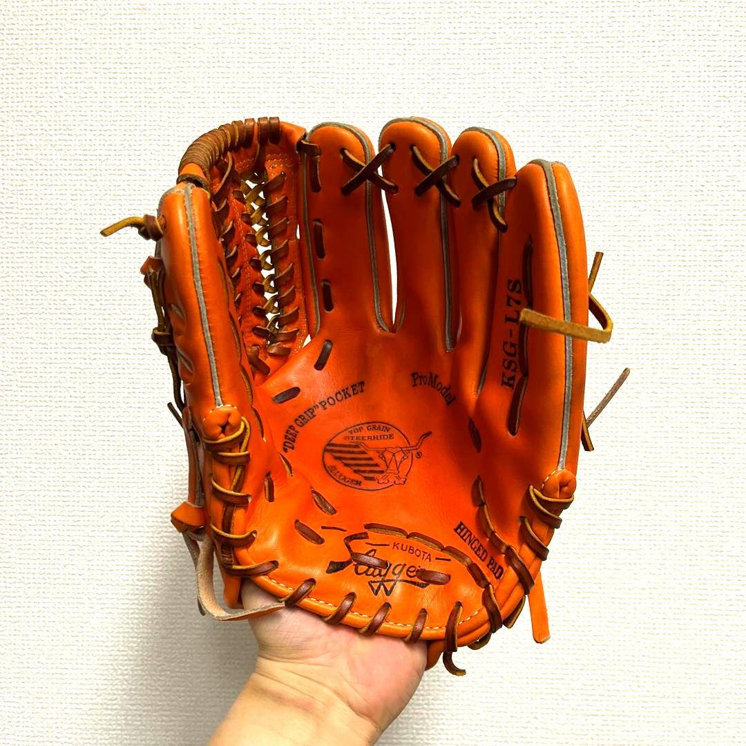 938 スラッガー 松井稼頭央モデル 型抜群 極美品 硬式 内野手用グローブ