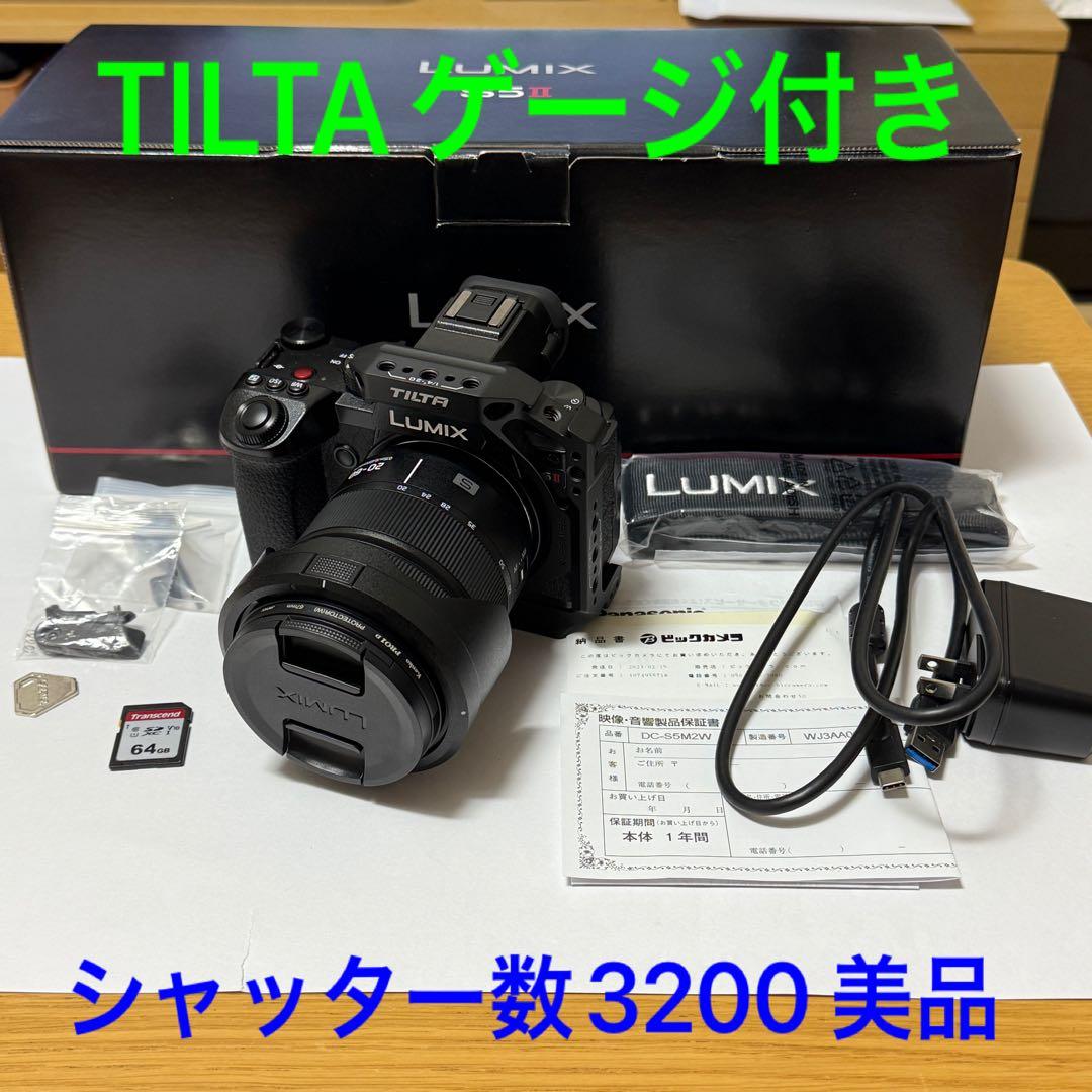 LUMIX S5II S-R2060 フルサイズ　美品　TILTAゲージ