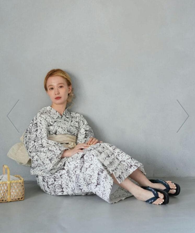 画像の兵児帯２本+お任せ紺系か白系帯締めつき◆和歌山染め日本生地◆シック浴衣