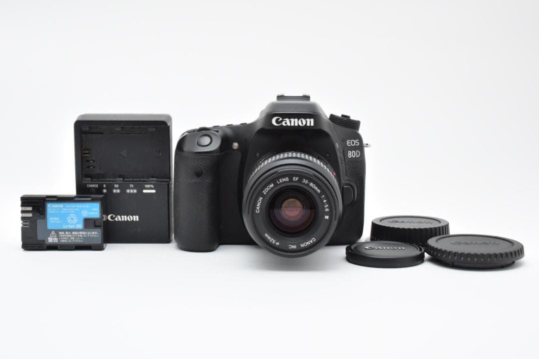 キャノン EOS80D＋EF35-80mm F4-5.6III カメラ