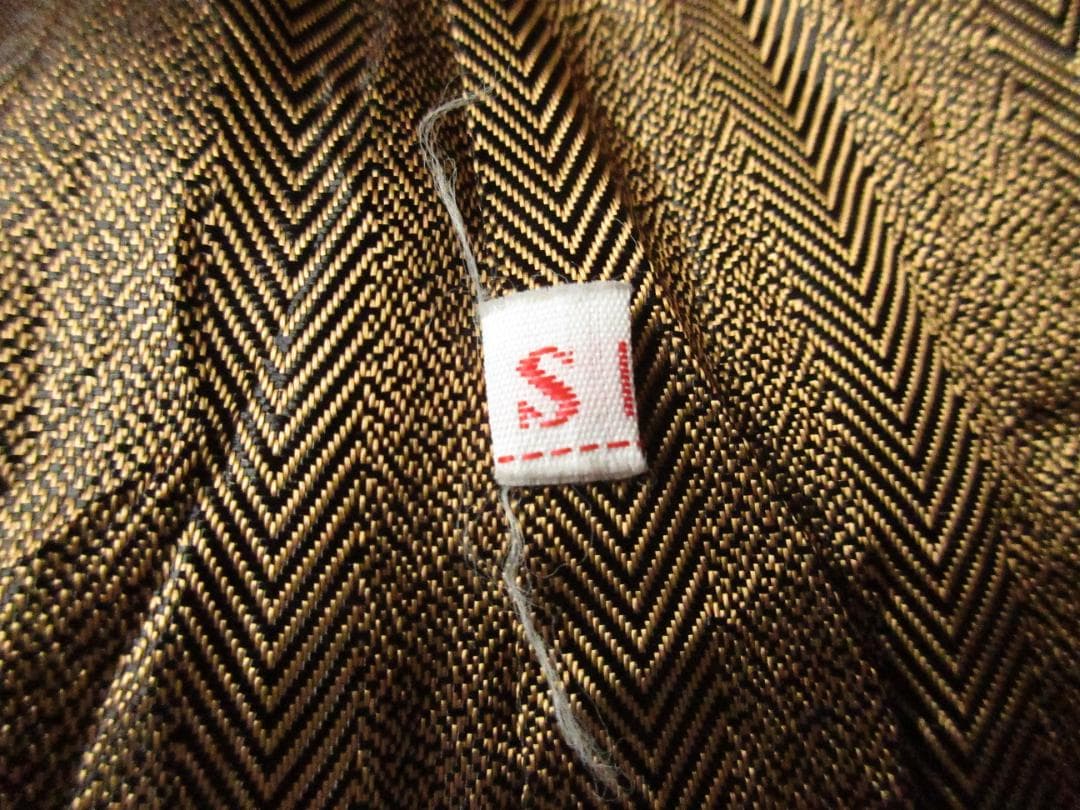 ★BENNETTE推定'70-'80sレオパード柄ビンテージファーコートS