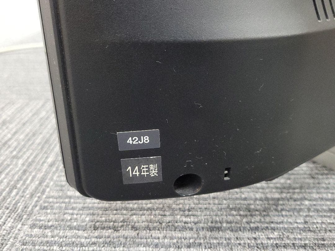 美品！TOSHIBA 東芝 REGZA 液晶テレビ 42J8 42型