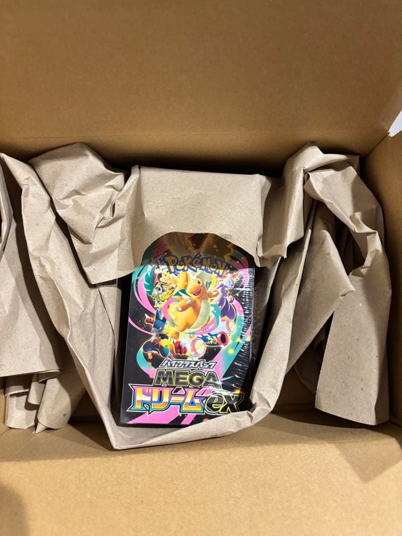 ポケモンカードゲーム MEGAドリームEX BOX シュリンク付き(ポケセン)