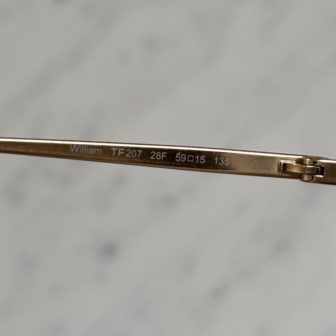極美品✨TOM FORD サングラス　Willam TF207 完備品