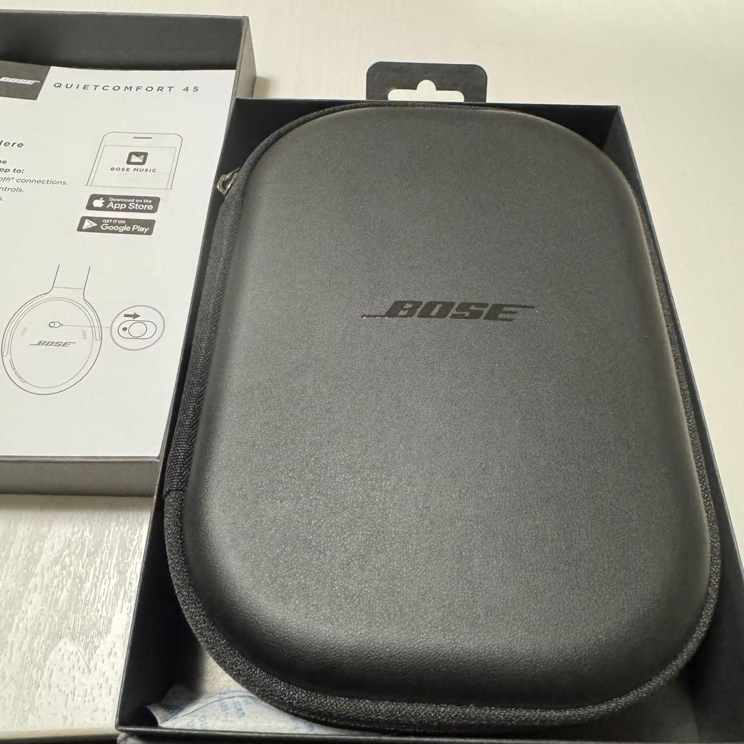 超美品 Bose QuietComfort 45 ワイヤレスヘッドホン ホワイト