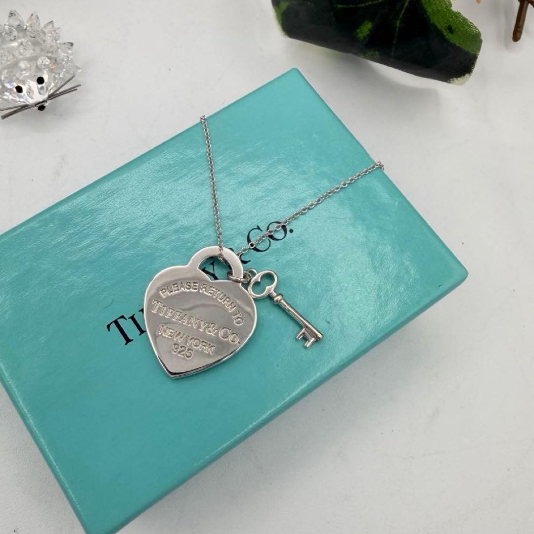 【新品仕上げ済み】リターン トゥ ティファニー　ハート タグ キー ペンダント