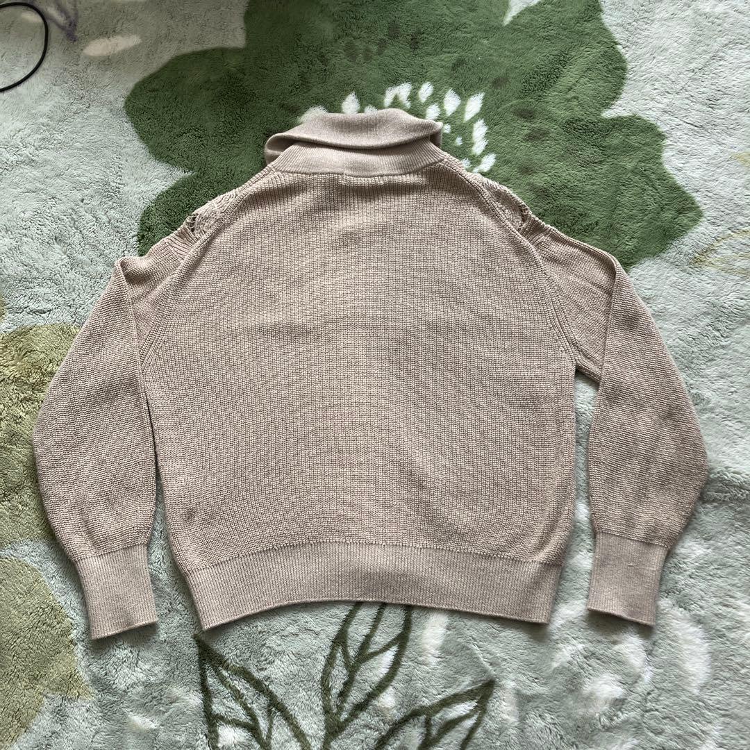 MORABITO ベージュ カーディガン