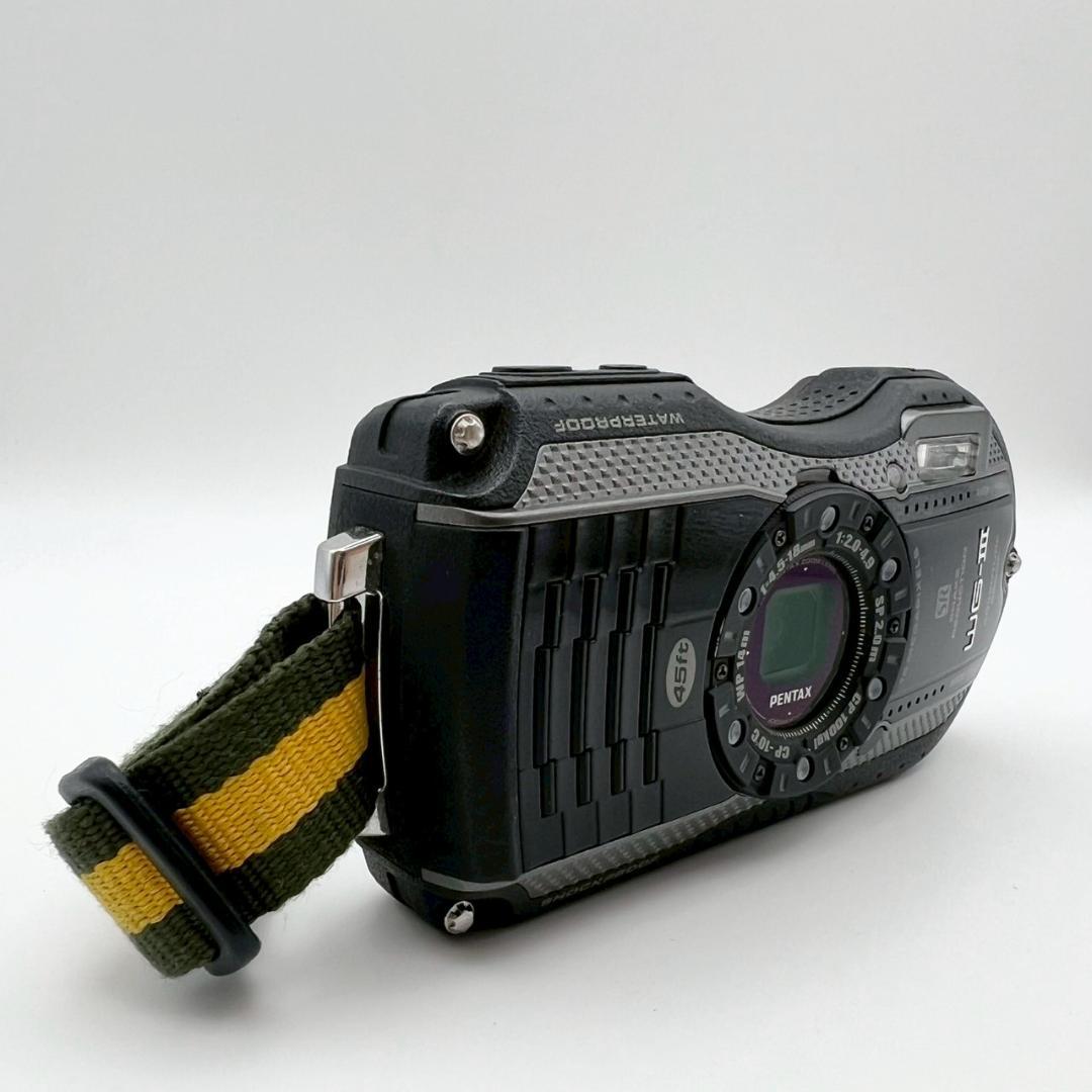 【完動品】PENTAX WG-3 コンデジ ブラック 動作確認済