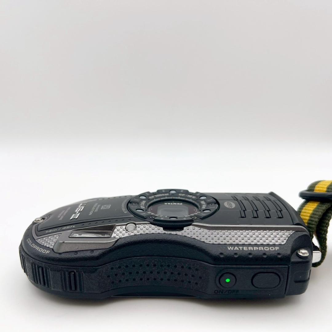 【完動品】PENTAX WG-3 コンデジ ブラック 動作確認済