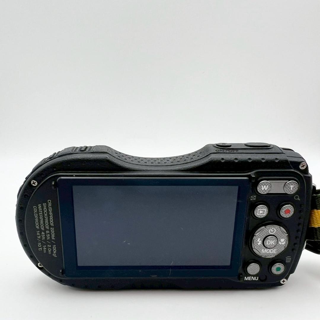 【完動品】PENTAX WG-3 コンデジ ブラック 動作確認済