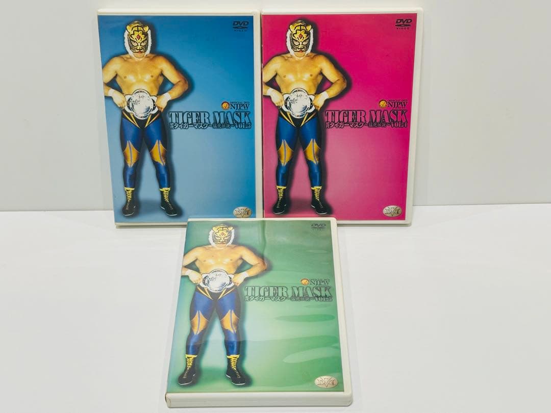 新日本プロレスリングオフィシャルDVD 初代タイガーマスク～猛虎伝説 3.4.5