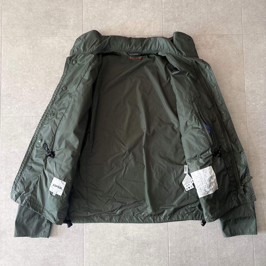 アスペジ M-65 パッカブルミニフィールドベントジャケット M オリーブ