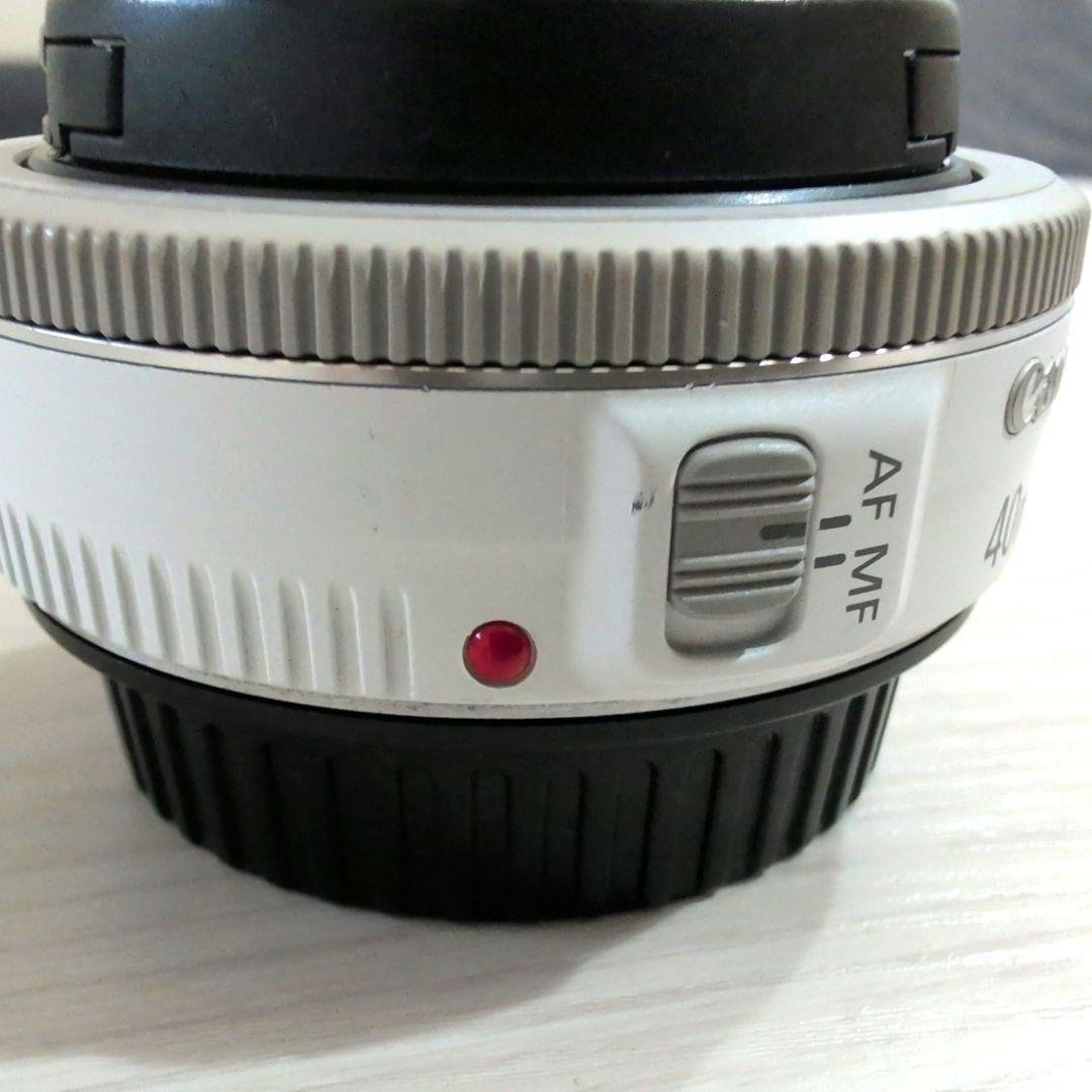 ちーちゃん キャノンEF40mmf2.8STM　希少ホワイト　神レンズ