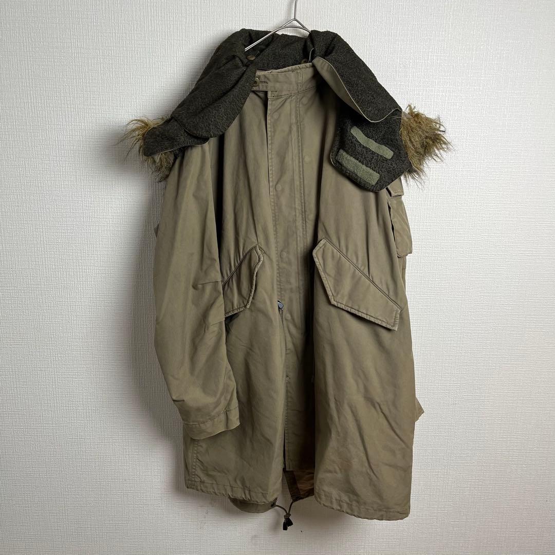 751 ダブルタップス初期M-51袖リブ付フェイクファー縁フードミリタリー仕様