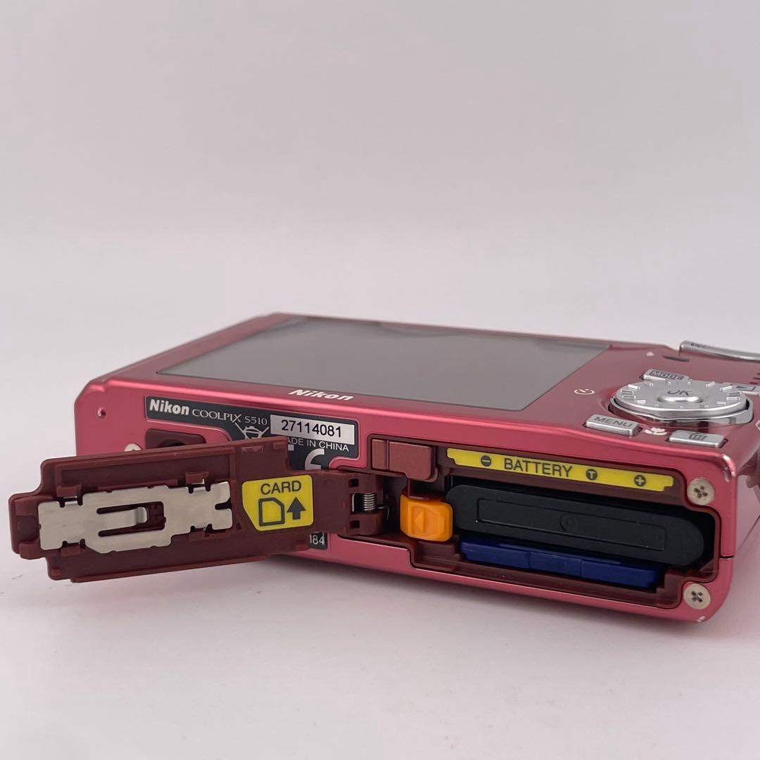 実写美⭕️良品【動作確認済】Nikon coolpix S510 ニコン デジカメ